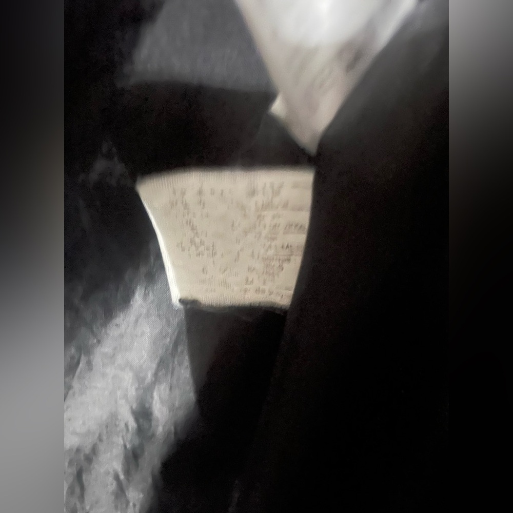 French Connection Black Mid length Women's Puffer Coat with Hood - Picture 14 of 14